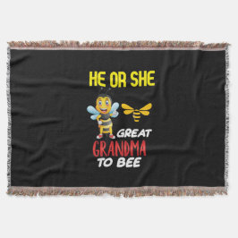 養蜂家アート素晴らしおばあちゃんへ スローブランケット