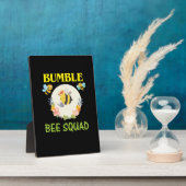 養蜂家ギフト |のまわりに隊 フォトプラーク (側面)