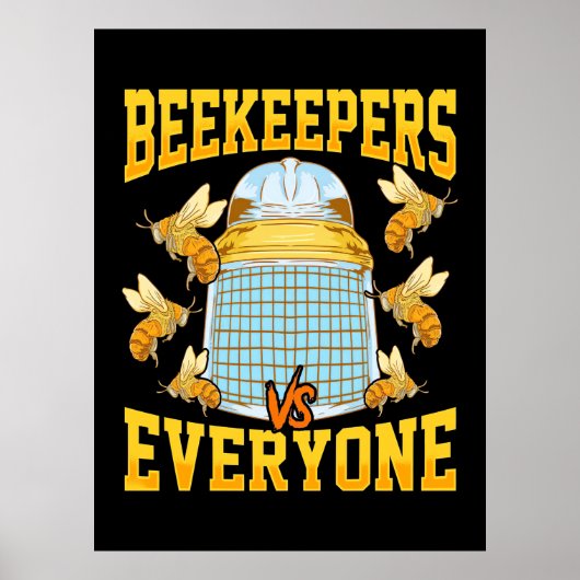 養蜂家ギフト |養蜂家と全員 ポスター (正面)