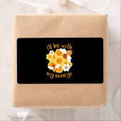 養蜂家ギフト |養蜂家は私の新婚旅行と一緒になる ラベル (インサイチュ)