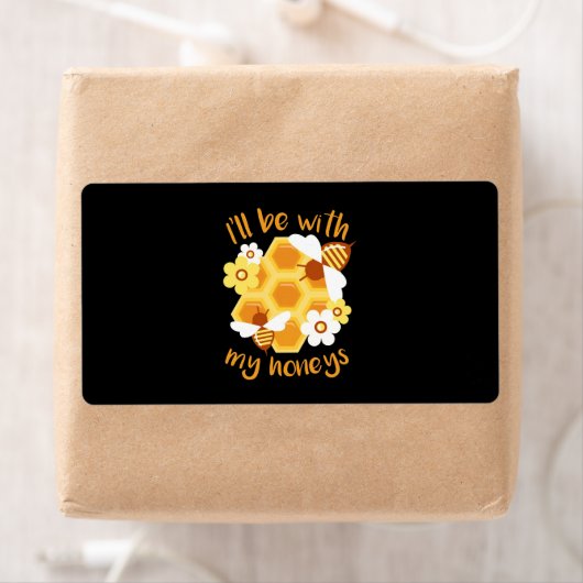 養蜂家ギフト |養蜂家は私の新婚旅行と一緒になる ラベル (インサイチュ)