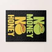 養蜂家ギフト |養蜂家No Money No Honey ジグソーパズル (横)
