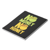 養蜂家ギフト |養蜂家No Money No Honey ノートパッド (回転)