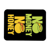 養蜂家ギフト |養蜂家No Money No Honey マグネット (横)