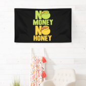 養蜂家ギフト |養蜂家No Money No Honey 横断幕 (インサイチュ)