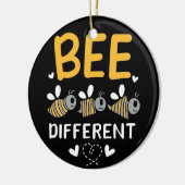 養蜂家ギフト | Bee 違う セラミックオーナメント (左)