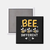 養蜂家ギフト | Bee 違う マグネット (正面/裏面)