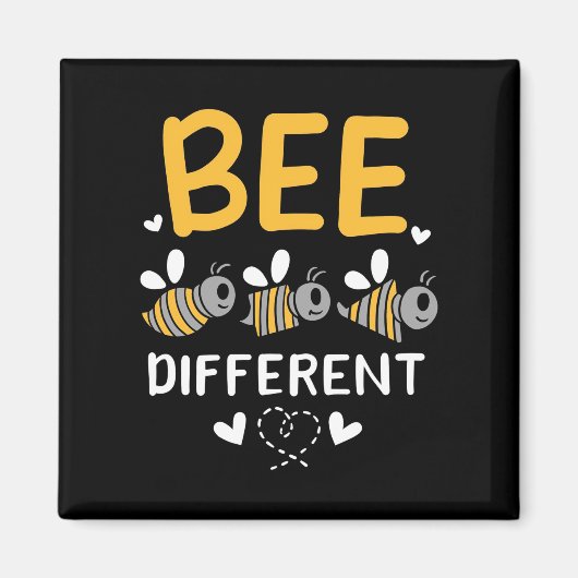 養蜂家ギフト | Bee 違う マグネット (正面)