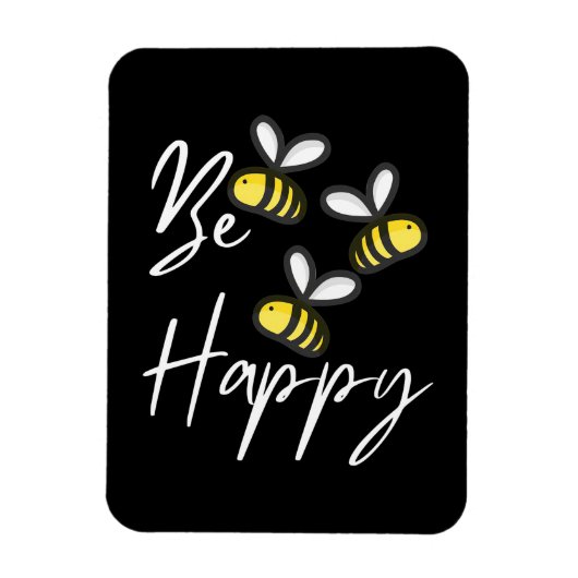 養蜂家ギフト | Beekeeper Be Happy マグネット (縦)