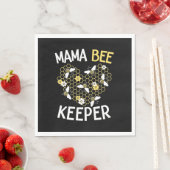 養蜂家ギフト Mama Bee Keeper | Mama Bee Keeper スタンダードランチョンナプキン (インサイチュ)