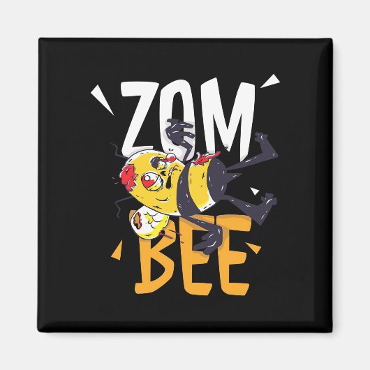 養蜂家ギフト | Zom Bee マグネット (正面)
