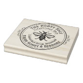 養蜂家ダブルラインゴムスタンプ ラバースタンプ (スタンプ)