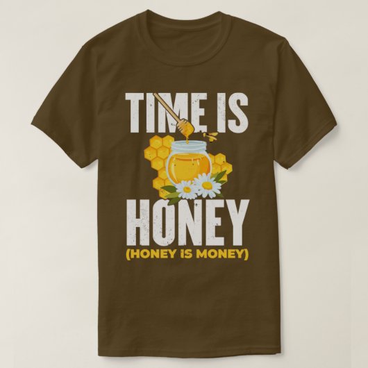 養蜂家ハニーハイブハニー Tシャツ (デザイン正面)