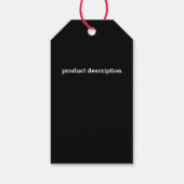 養蜂家ハニービーファームスタンドギフトラベル ギフトタグ (裏面)