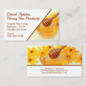 養蜂家ハニービー製品 名刺 (正面/裏面)