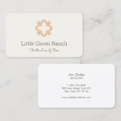 養蜂家ハネビービービビジネスカード 名刺 (正面/裏面)