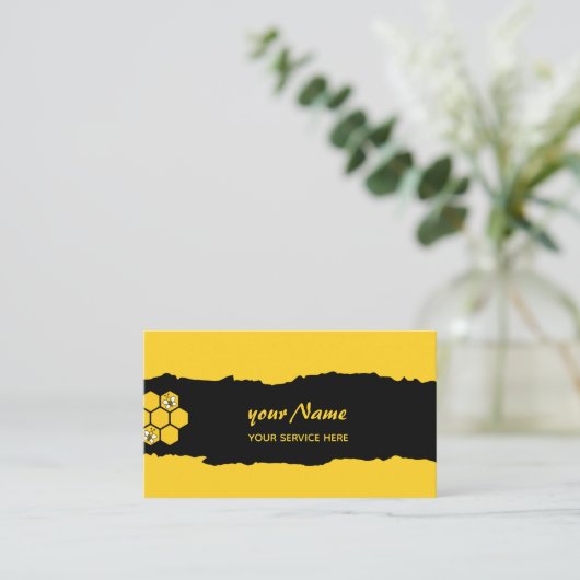 養蜂家名刺 名刺 (スタンド正面)