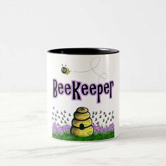 養蜂家 ツートーンマグカップ (中央)