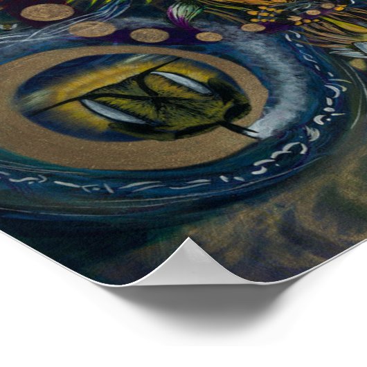 養蜂家 ポスター (角)