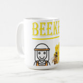 養蜂家 - 僕が走ったら、君も走れ - 蜂 - 養蜂 コーヒーマグカップ (正面左)
