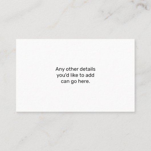 養蜂家 名刺 (裏面)