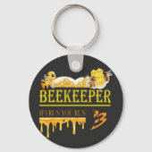 養蜂家 – 私が走れば、あなたも走る – Bee – 養蜂 キーホルダー (裏面)