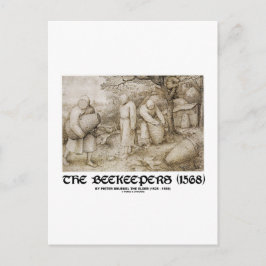 養蜂家（1568年）ピエーター・ブルゲル長老 ポストカード