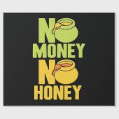 養蜂家No Money蜂蜜 ラッピングペーパー (フラット)