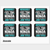 養蜂専門職の養蜂家 スクエアシール (シート)