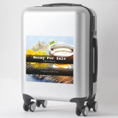 養蜂用ハチミツカスタムカットのビニールシール シール (スーツケース)