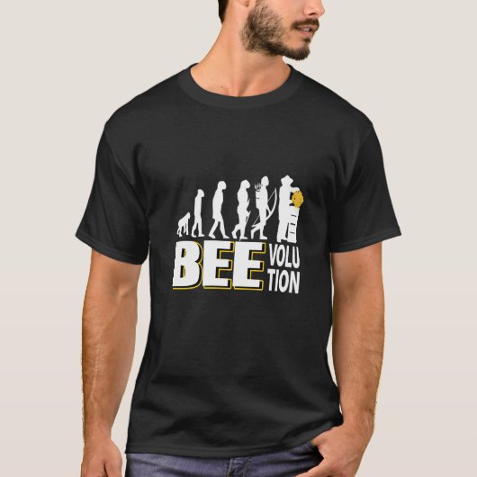 養蜂素晴らし家の進化 Tシャツ (正面)