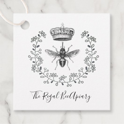 養蜂蜜ビークラウンローレルビーキーパービーキーパー フェイバータグ (正面)