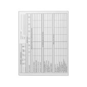 養蜂記録 – Honey Bee農業トラッカー ノートパッド (回転)