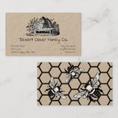 養蜂養蜂養蜂蜜 名刺 (正面/裏面)