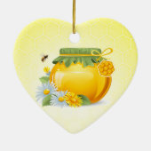 養蜂 セラミックオーナメント (裏面)