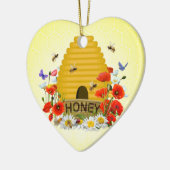 養蜂 セラミックオーナメント (左)