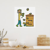 養蜂 ポスター (キッチン)