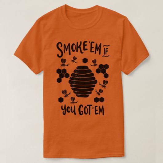 養蜂 Tシャツ (デザイン正面)