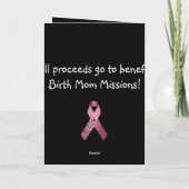 養親のサンキューカード サンキューカード (裏面)