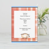 養豚パーティの招待状 招待状 (スタンド正面)