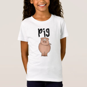 養豚場の動物のTシャツおよびギフト Tシャツ