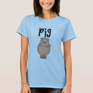 養豚場の動物のTシャツおよびギフト Tシャツ