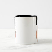 養豚場動物 ツートーンマグカップ (中央)