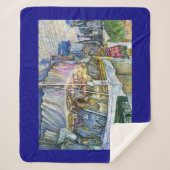 養豚場飛んでいるの角とワイン。 シェルパブランケット (正面)