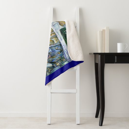 養豚場飛んでいるの角とワイン。 シェルパブランケット (インサイチュ)