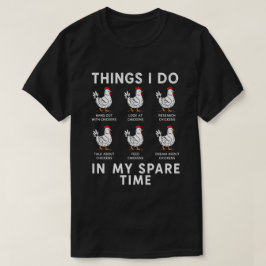 養鶏ファンへのギフトにぴったりな農場ユーモア Tシャツ