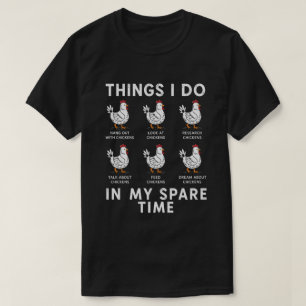 養鶏ファンへのギフトにぴったりな農場ユーモア Tシャツ