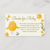 養鶏動物の赤ちゃんシャワー予約のリクエスト エンクロージャーカード (正面)