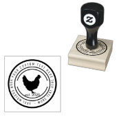 養鶏卵 ラバースタンプ (押印)