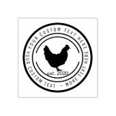 養鶏卵 ラバースタンプ (インプリント)